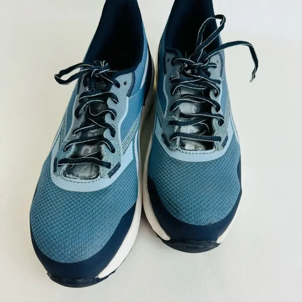Reebok Womens Floatride Energy Shoes Composite Toe‎ Blue White Sneakers Size 8M
